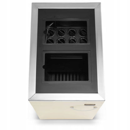 Komfur med Vandkappe MEGAL 10 kW Beige