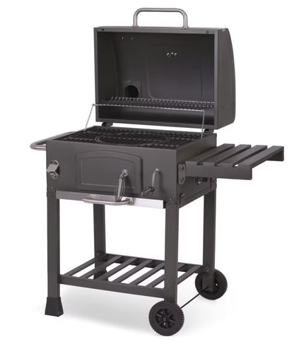 Kuglegrill 57x43 cm Koksgrå