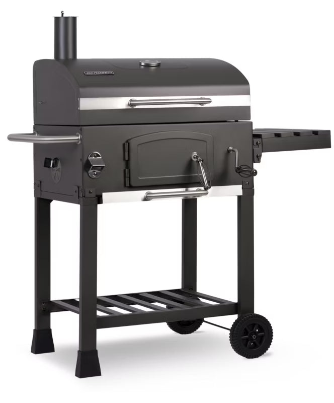 Kuglegrill 57x43 cm Koksgrå