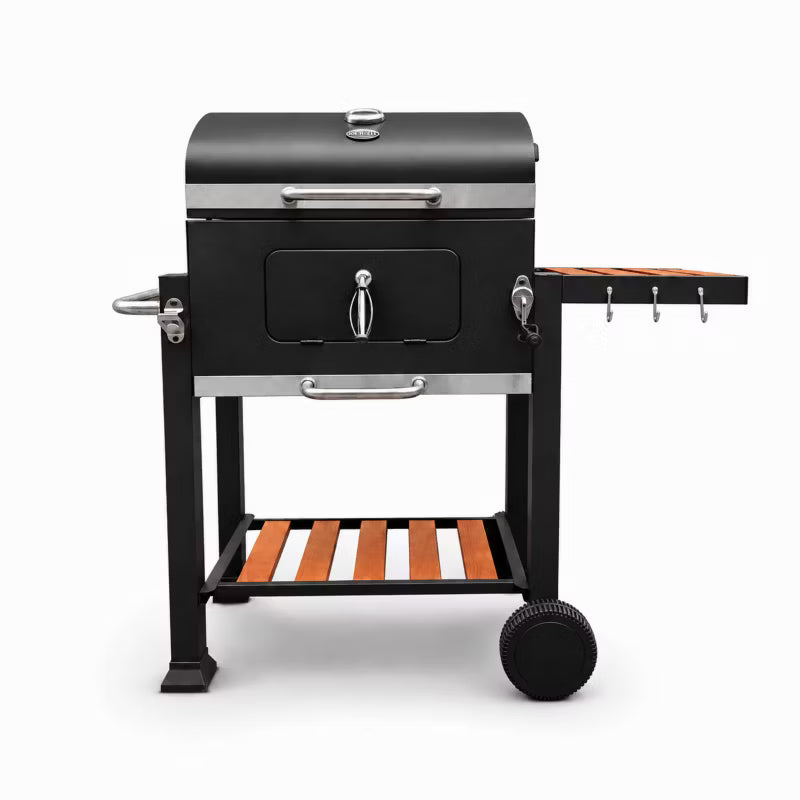 Kuglegrill Angular 113,5x50x107 cm Sort