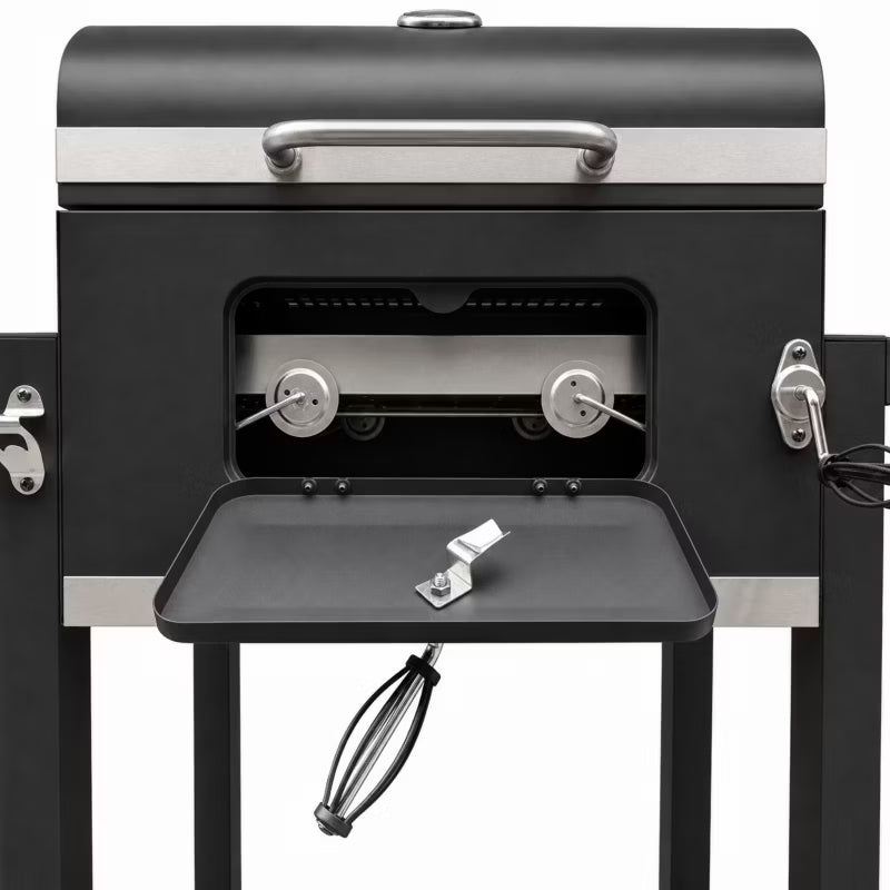 Kuglegrill Angular 113,5x50x107 cm Sort