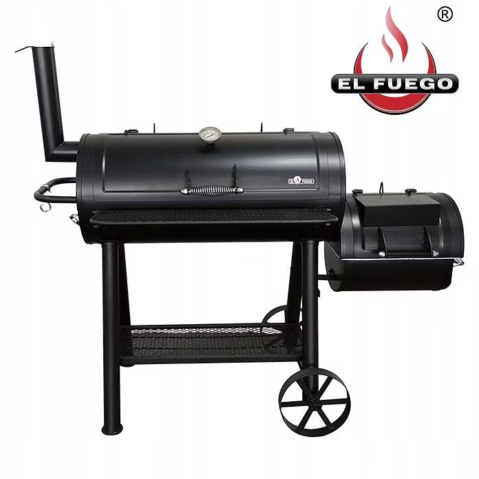 Kuglegrill Buffalo 155x78 cm Sort Stål