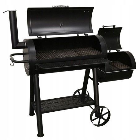 Kuglegrill Buffalo 155x78 cm Sort Stål