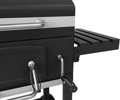 Kuglegrill Calgary 102x104 cm Sort Stål