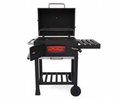 Kuglegrill Calgary 102x104 cm Sort Stål