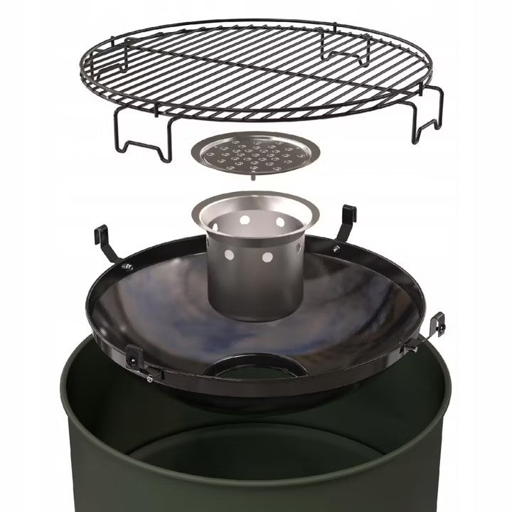 Kuglegrill Edson Military Ø47,5 cm Grøn