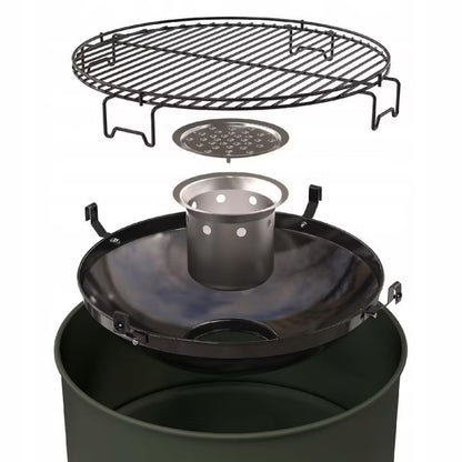 Kuglegrill Edson Military Ø47,5 cm Grøn