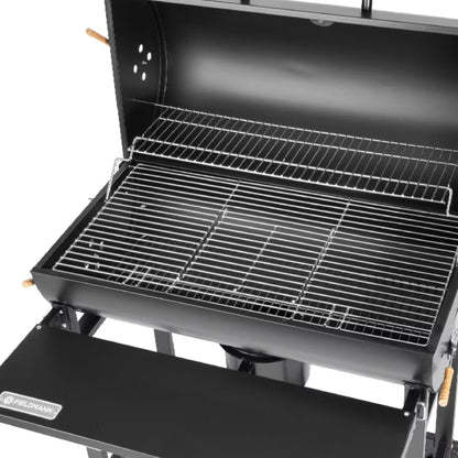 Kuglegrill FZG 1007 76x42 cm Sort med Termometer