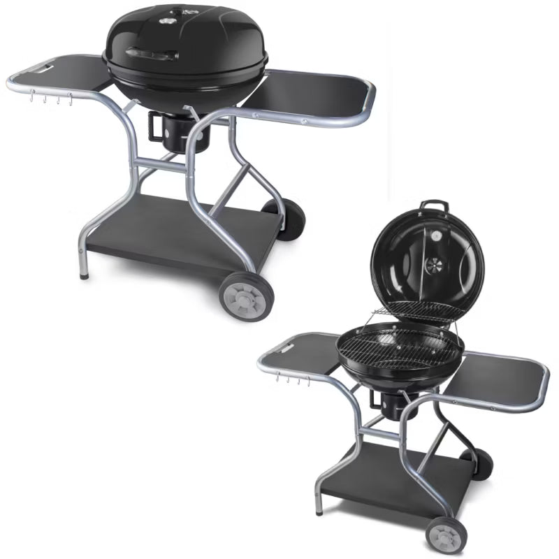 Kuglegrill FZG 1014 54x54 cm Sort Stål