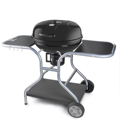 Kuglegrill FZG 1014 54x54 cm Sort Stål