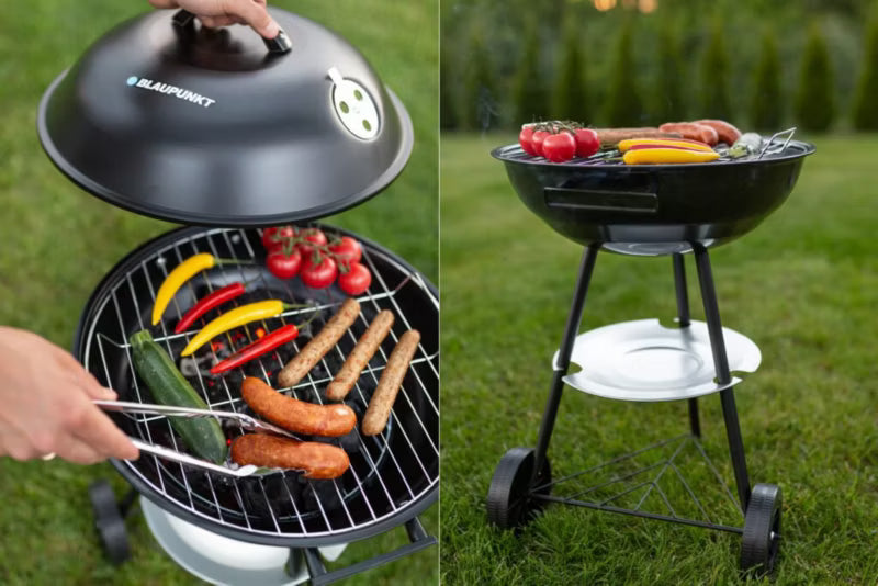 Kuglegrill GC301 Ø41 cm Sort med Låg