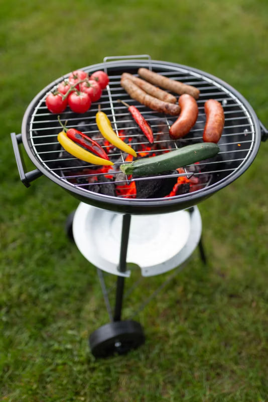 Kuglegrill GC301 Ø41 cm Sort med Låg