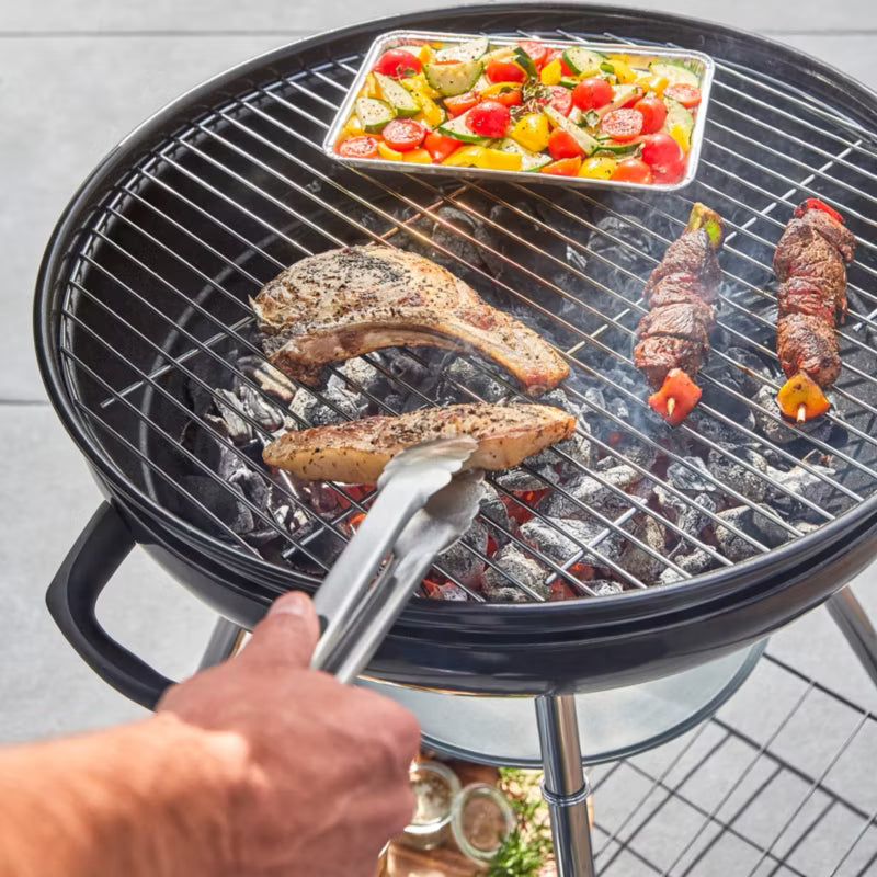 Kuglegrill Jicara 67,5x58 cm Sort Stål