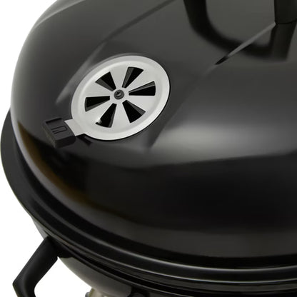 Kuglegrill Jicara 67,5x58 cm Sort Stål