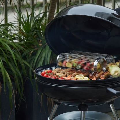 Kuglegrill Jicara 67,5x58 cm Sort Stål