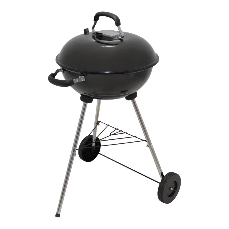 Kuglegrill Kul 43 cm Sort med Hjul