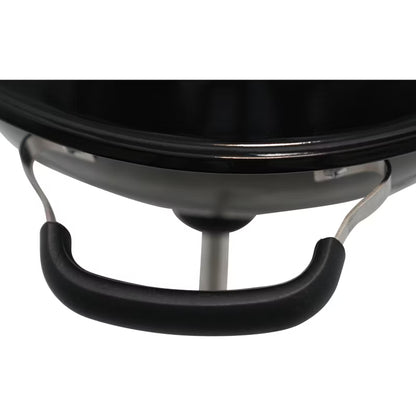 Kuglegrill Kul 43 cm Sort med Hjul