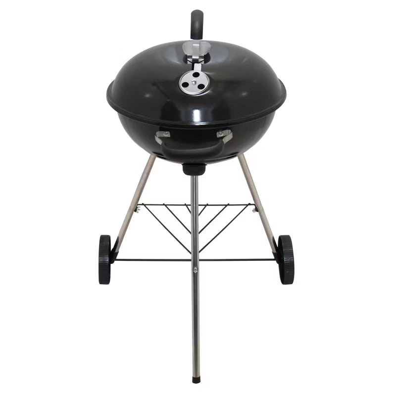 Kuglegrill Kul 43 cm Sort med Hjul