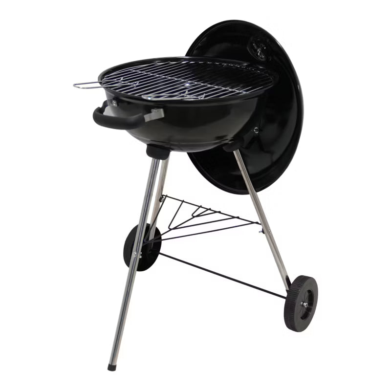 Kuglegrill Kul 43 cm Sort med Hjul