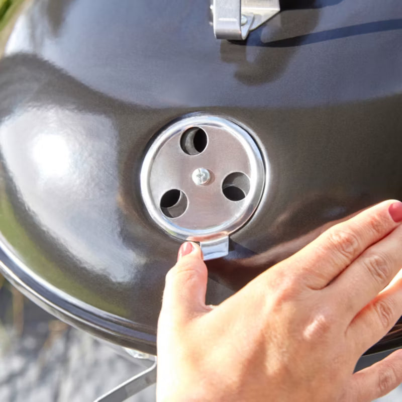 Kuglegrill Kul 43 cm Sort med Hjul