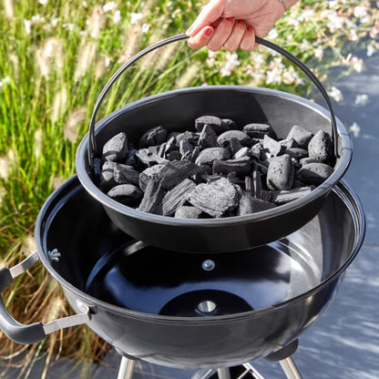 Kuglegrill Kul 43 cm Sort med Hjul