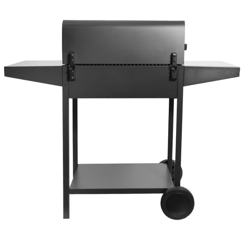 Kuglegrill Kulgrill 120x46 cm Sort med Termometer