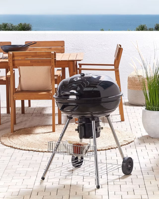 Kuglegrill Kulgrill Marapi 59x58 cm Sort Metal