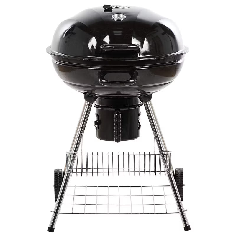 Kuglegrill Kulgrill Marapi 59x58 cm Sort Metal