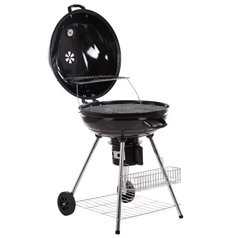 Kuglegrill Kulgrill Marapi 59x58 cm Sort Metal