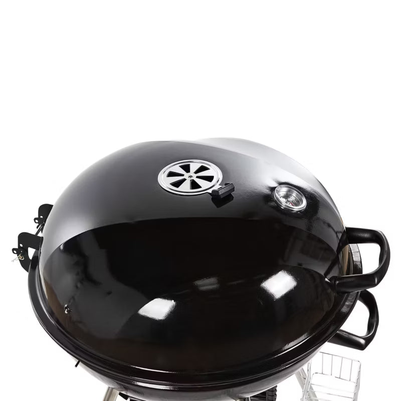 Kuglegrill Kulgrill Marapi 59x58 cm Sort Metal