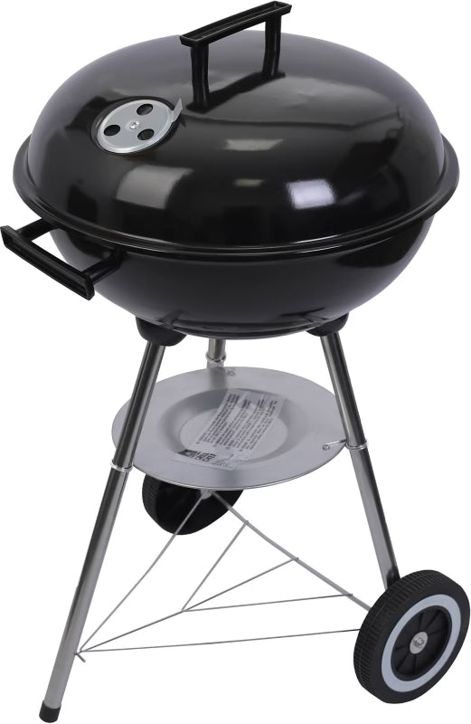 Kuglegrill Rund Ø34 cm Sort