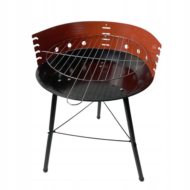 Kuglegrill Rund 36 cm Sort
