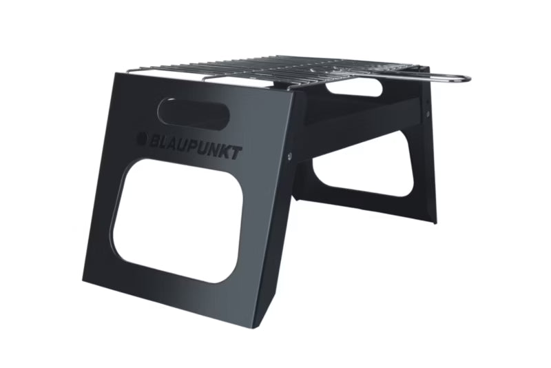 Kuglegrill Sammenklappelig 45x22 cm Sort