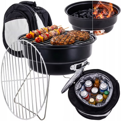 Kuglegrill Voyager 26x26 cm Sort BOK-01936