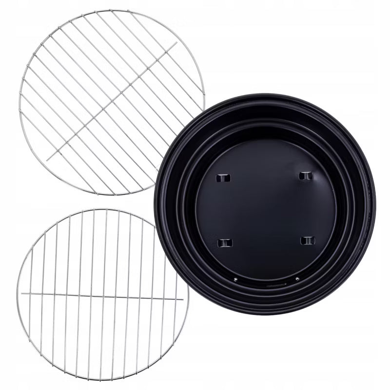 Kuglegrill Voyager 26x26 cm Sort BOK-01936