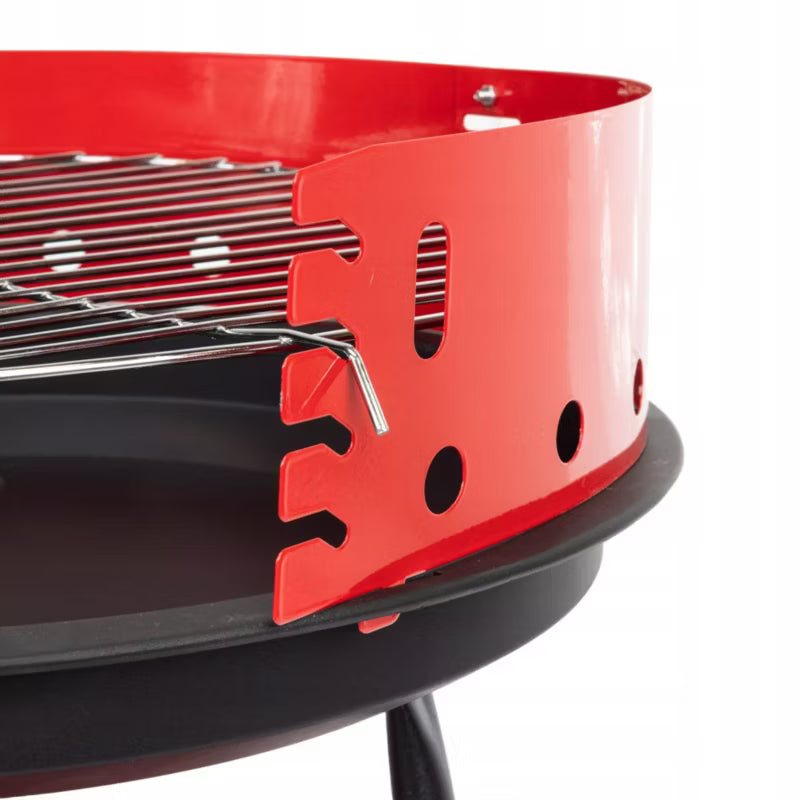Kuglegrill Vulcan Ø37 cm Sort Bærbar