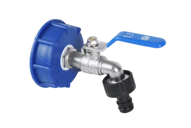 Kuglehane IBC S60x6 1/2"-3/4" Metal Blå