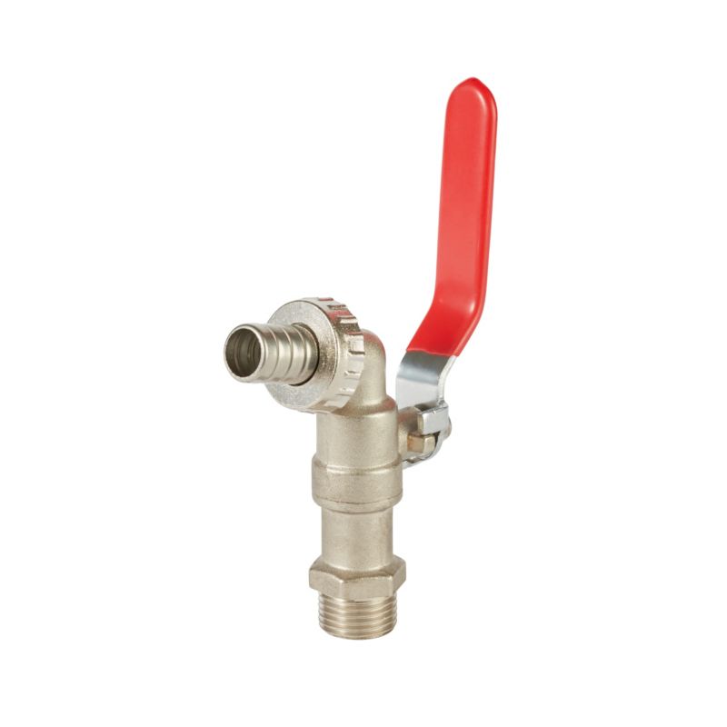 Kuglehane 1/2"-3/4" Messing