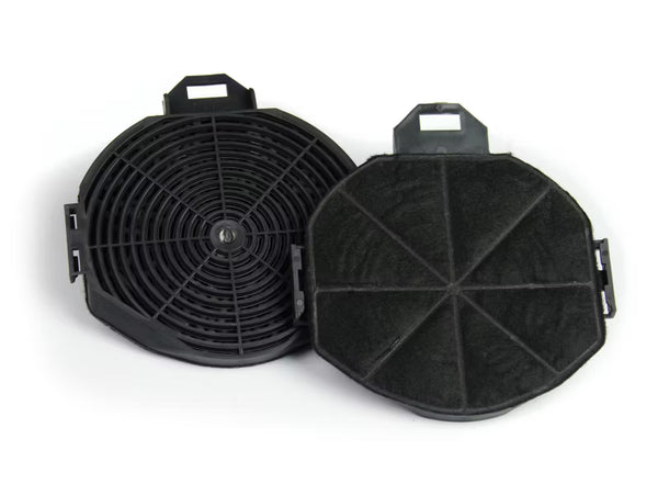 Kulfilter Type B 14,2x14,9 cm Sort 2 Stk.