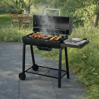 Kuglegrill Kulgrill 56,5x101 cm Sort