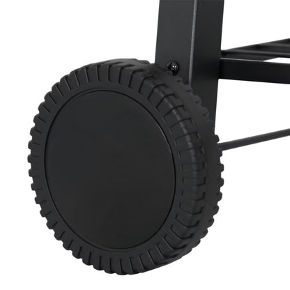 Kuglegrill Kulgrill 56,5x101 cm Sort