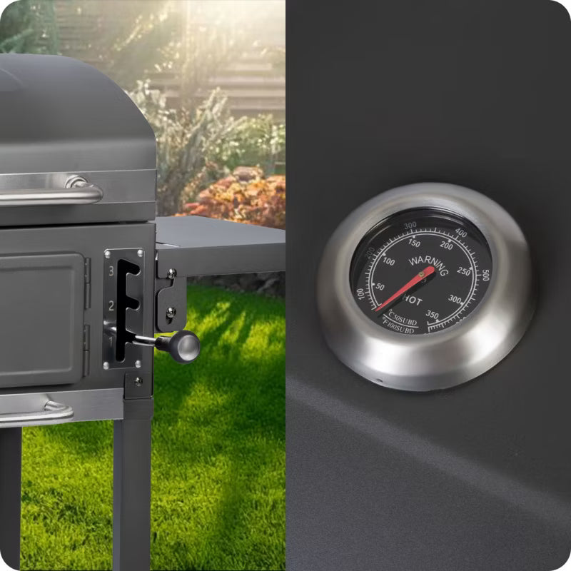Kuglegrill BD-892 42x31,5 cm Antracit