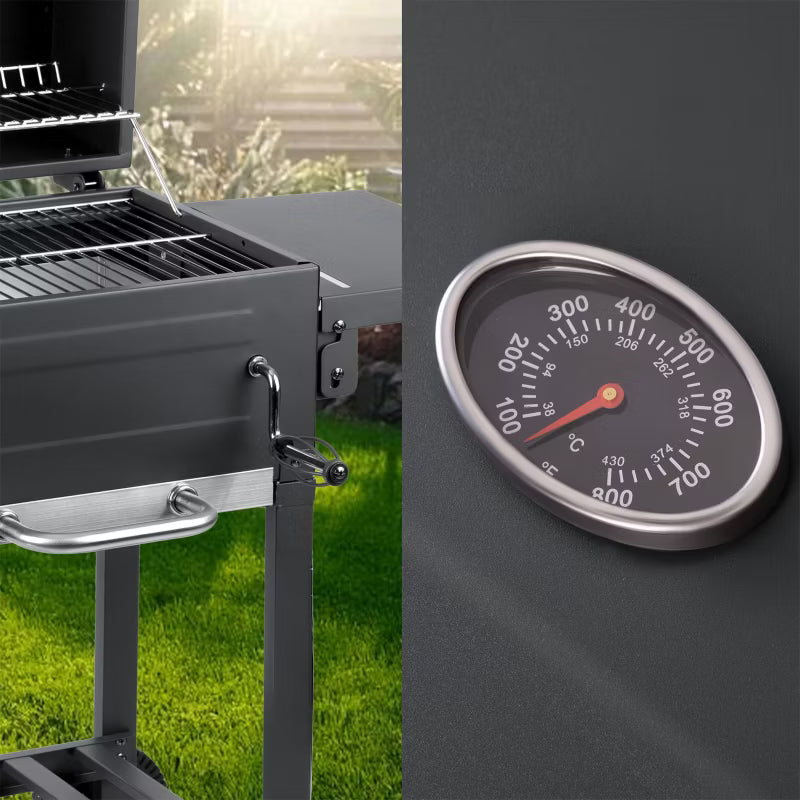 Kuglegrill BD-894 107x80x50 cm Antracit