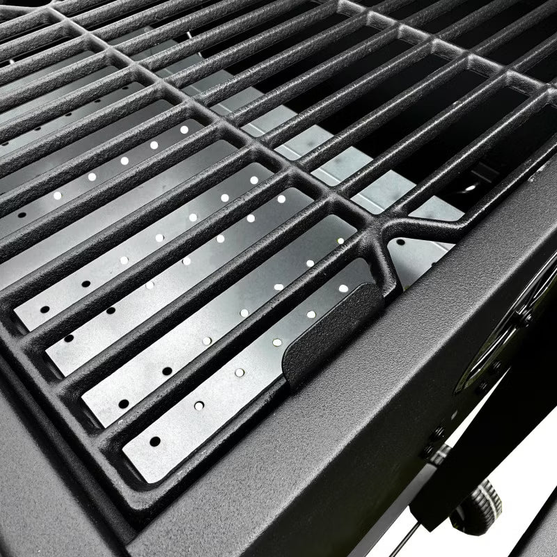 Kuglegrill Kulgrill 113,5x50x107 cm Sort med Låg