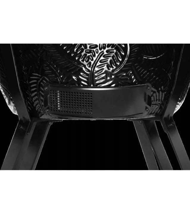 Kulgrill Keramisk Kamado Ø53 cm Sort