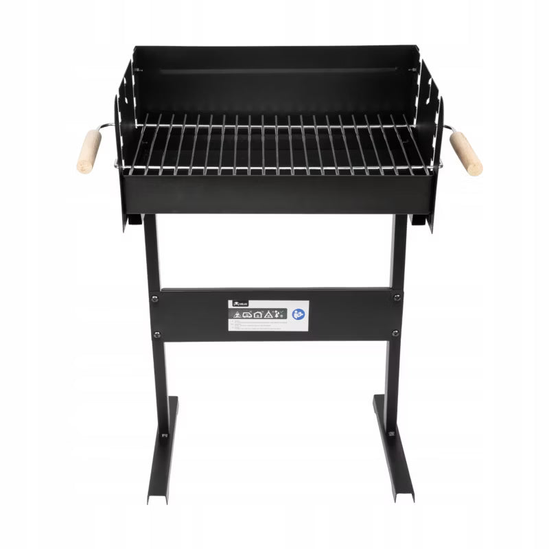 Kuglegrill LOGI 60x28x72 cm Sort Stål