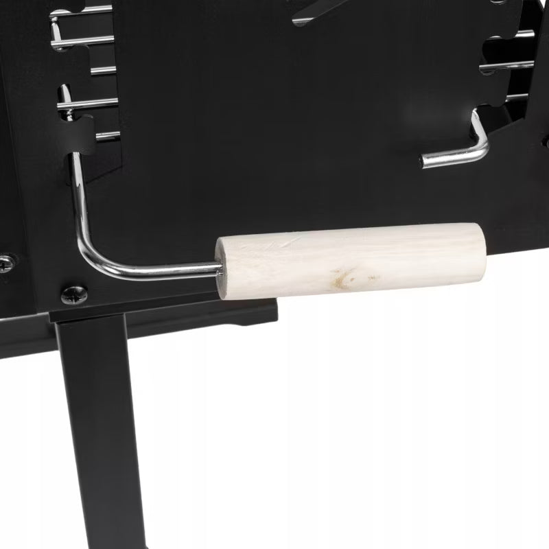 Kuglegrill LOGI 60x28x72 cm Sort Stål