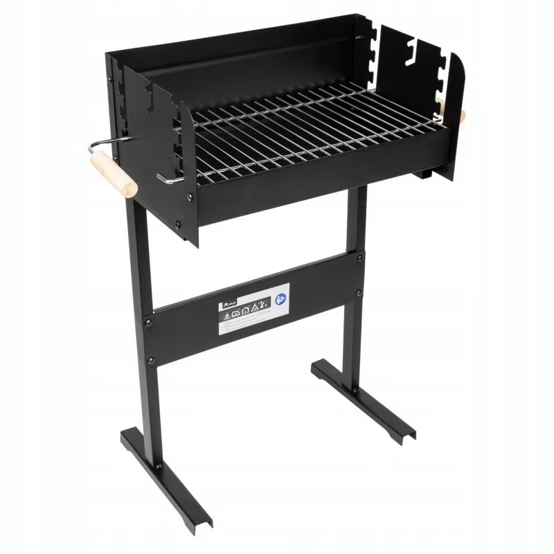Kuglegrill LOGI 60x28x72 cm Sort Stål