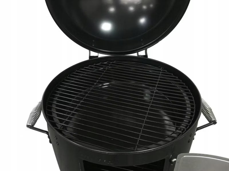 Kulgrill med Røgeovn Ø53 cm Sort
