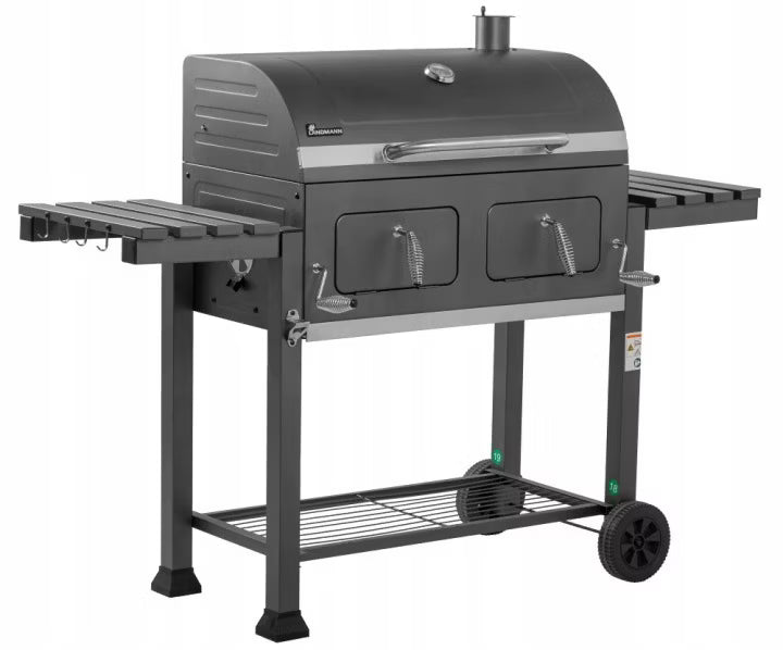 Kuglegrill Kulgrill NEW KOMFORT XL 164x69 cm Sort